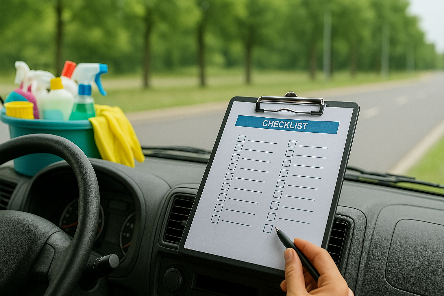 Checklist y seguridad para conductores